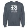 16x20 PRINT AREA Softstyle® Midweight Crewneck Sweatshirt Thumbnail