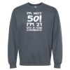 16x20 PRINT AREA Softstyle® Midweight Crewneck Sweatshirt Thumbnail