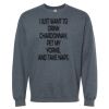 16x20 PRINT AREA Softstyle® Midweight Crewneck Sweatshirt Thumbnail
