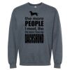 16x20 PRINT AREA Softstyle® Midweight Crewneck Sweatshirt Thumbnail