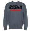 16x20 PRINT AREA Softstyle® Midweight Crewneck Sweatshirt Thumbnail