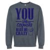 16x20 PRINT AREA Softstyle® Midweight Crewneck Sweatshirt Thumbnail