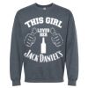 16x20 PRINT AREA Softstyle® Midweight Crewneck Sweatshirt Thumbnail