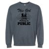 16x20 PRINT AREA Softstyle® Midweight Crewneck Sweatshirt Thumbnail