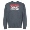 16x20 PRINT AREA Softstyle® Midweight Crewneck Sweatshirt Thumbnail