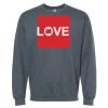 16x20 PRINT AREA Softstyle® Midweight Crewneck Sweatshirt Thumbnail