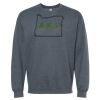 16x20 PRINT AREA Softstyle® Midweight Crewneck Sweatshirt Thumbnail