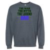 16x20 PRINT AREA Softstyle® Midweight Crewneck Sweatshirt Thumbnail