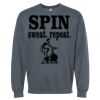 16x20 PRINT AREA Softstyle® Midweight Crewneck Sweatshirt Thumbnail