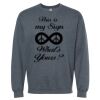 16x20 PRINT AREA Softstyle® Midweight Crewneck Sweatshirt Thumbnail