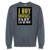 16x20 PRINT AREA Softstyle® Midweight Crewneck Sweatshirt Thumbnail