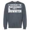 16x20 PRINT AREA Softstyle® Midweight Crewneck Sweatshirt Thumbnail