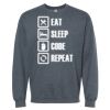 16x20 PRINT AREA Softstyle® Midweight Crewneck Sweatshirt Thumbnail