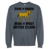 16x20 PRINT AREA Softstyle® Midweight Crewneck Sweatshirt Thumbnail