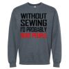 16x20 PRINT AREA Softstyle® Midweight Crewneck Sweatshirt Thumbnail