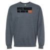 16x20 PRINT AREA Softstyle® Midweight Crewneck Sweatshirt Thumbnail