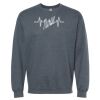 16x20 PRINT AREA Softstyle® Midweight Crewneck Sweatshirt Thumbnail