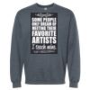 16x20 PRINT AREA Softstyle® Midweight Crewneck Sweatshirt Thumbnail