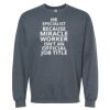 16x20 PRINT AREA Softstyle® Midweight Crewneck Sweatshirt Thumbnail