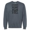 16x20 PRINT AREA Softstyle® Midweight Crewneck Sweatshirt Thumbnail