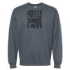 16x20 PRINT AREA Softstyle® Midweight Crewneck Sweatshirt Thumbnail