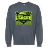 16x20 PRINT AREA Softstyle® Midweight Crewneck Sweatshirt Thumbnail