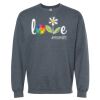 16x20 PRINT AREA Softstyle® Midweight Crewneck Sweatshirt Thumbnail
