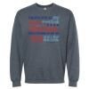 16x20 PRINT AREA Softstyle® Midweight Crewneck Sweatshirt Thumbnail