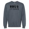16x20 PRINT AREA Softstyle® Midweight Crewneck Sweatshirt Thumbnail