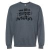 16x20 PRINT AREA Softstyle® Midweight Crewneck Sweatshirt Thumbnail