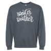 16x20 PRINT AREA Softstyle® Midweight Crewneck Sweatshirt Thumbnail