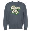 16x20 PRINT AREA Softstyle® Midweight Crewneck Sweatshirt Thumbnail