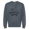 16x20 PRINT AREA Softstyle® Midweight Crewneck Sweatshirt Thumbnail