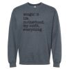 16x20 PRINT AREA Softstyle® Midweight Crewneck Sweatshirt Thumbnail