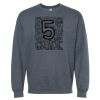 16x20 PRINT AREA Softstyle® Midweight Crewneck Sweatshirt Thumbnail