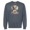 16x20 PRINT AREA Softstyle® Midweight Crewneck Sweatshirt Thumbnail