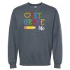 16x20 PRINT AREA Softstyle® Midweight Crewneck Sweatshirt Thumbnail