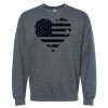 16x20 PRINT AREA Softstyle® Midweight Crewneck Sweatshirt Thumbnail