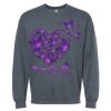 16x20 PRINT AREA Softstyle® Midweight Crewneck Sweatshirt Thumbnail