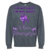 16x20 PRINT AREA Softstyle® Midweight Crewneck Sweatshirt Thumbnail