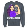 16x20 PRINT AREA Softstyle® Midweight Crewneck Sweatshirt Thumbnail