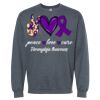 16x20 PRINT AREA Softstyle® Midweight Crewneck Sweatshirt Thumbnail