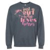 16x20 PRINT AREA Softstyle® Midweight Crewneck Sweatshirt Thumbnail