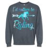 16x20 PRINT AREA Softstyle® Midweight Crewneck Sweatshirt Thumbnail