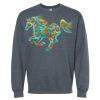 16x20 PRINT AREA Softstyle® Midweight Crewneck Sweatshirt Thumbnail