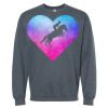 16x20 PRINT AREA Softstyle® Midweight Crewneck Sweatshirt Thumbnail