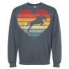 16x20 PRINT AREA Softstyle® Midweight Crewneck Sweatshirt Thumbnail