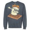 16x20 PRINT AREA Softstyle® Midweight Crewneck Sweatshirt Thumbnail