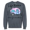 16x20 PRINT AREA Softstyle® Midweight Crewneck Sweatshirt Thumbnail