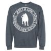 16x20 PRINT AREA Softstyle® Midweight Crewneck Sweatshirt Thumbnail